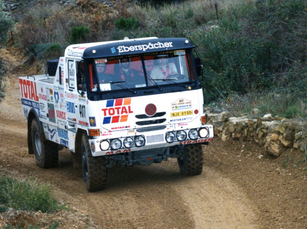 Dakar 1998 - premiéra s Pumou v úvodní etapě.