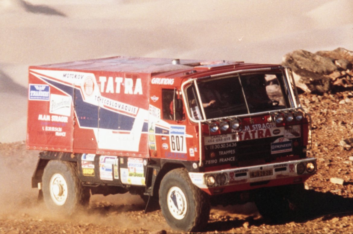 Dakar 1988 - Čtyřkolka si dojela pro vítězství i díky své naprosté spolehlivosti.