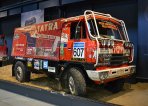 Vítězná čtyřkolka z Rallye Paříž-Dakar 1988 v Muzeu nákladních automobilů Tatra v Kopřivnici.